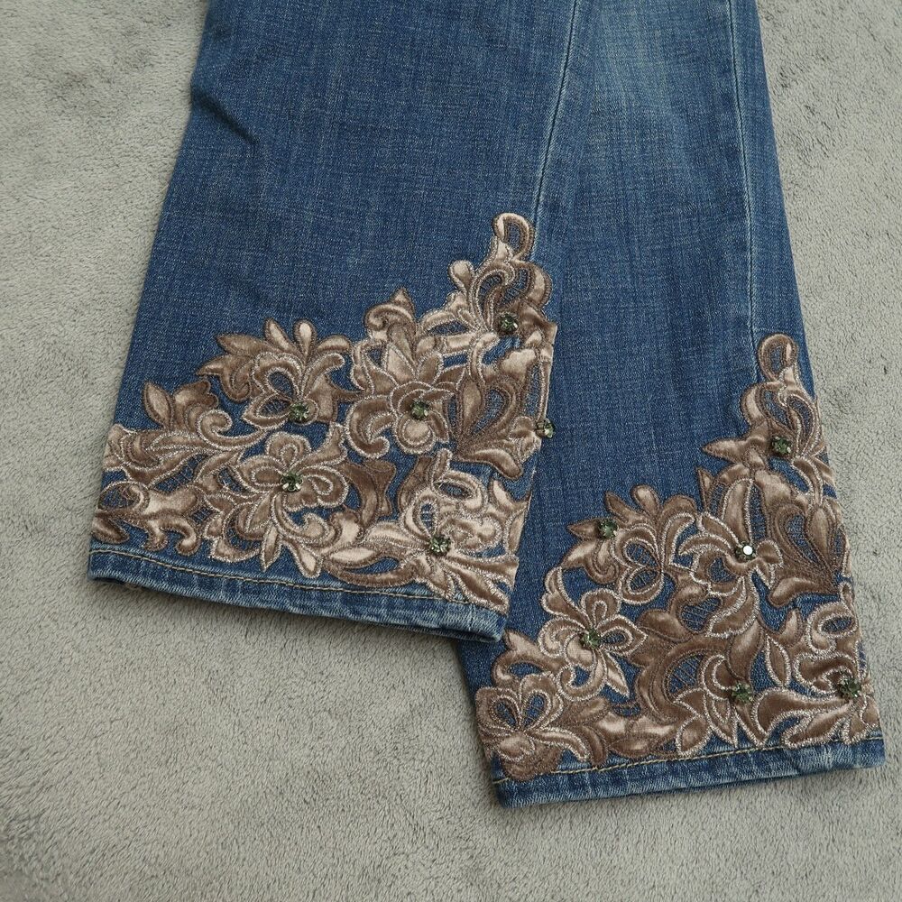 Chico's Pull On Jeans Women's Size 2R US-12R High-Rise Jegging Ankle 26" Inseam - Picture 2 of 15